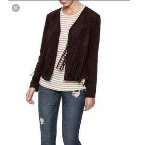 Genuine Suede Fringe Jacket